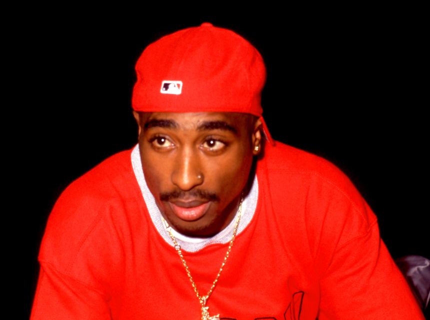 American rapper, songwriter, and actor Tupac Shakur poses for a portrait during the 1994 Source Awards on April 25, 1994 at the Paramount Theatre in New York, New York. Bob Berg/Getty Images